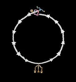 Susan Alexandra Zodiac Star Pearl Necklace