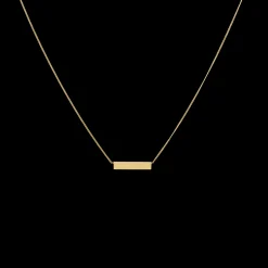 Tag Necklace 14K
