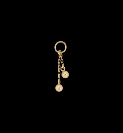 Tears of Gold Piercing Charm 14K