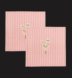 Trippy Flower Napkin Set of 2