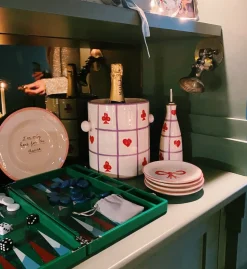 Vaisselle Boutique Checkered Oil Dispenser