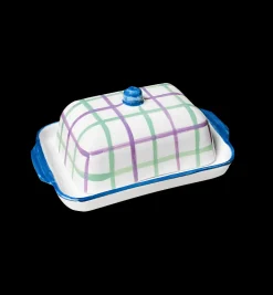 Vaisselle Boutique Picnic In The Park Butter Dish