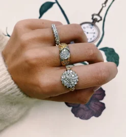 Vintage Diamond Brilliance Bound Ring