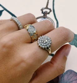 Vintage Diamond Brilliance Bound Ring