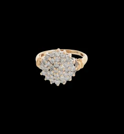 Vintage Diamond Cake Ring