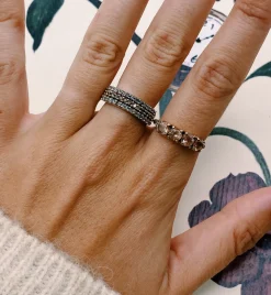 Vintage Diamond Three Times a Charm Ring