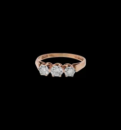 Vintage Diamond Three Wished Ring