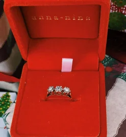 Vintage Diamond Three Wished Ring