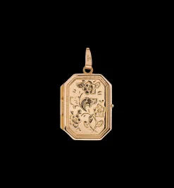 Vintage Flower Garden Locket