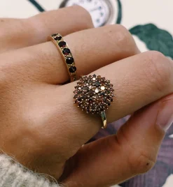 Vintage Garnet Pomogranate Ring