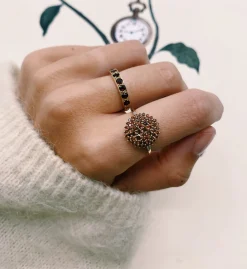 Vintage Garnet Pomogranate Ring