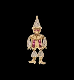Vintage Lucid Clown Charm