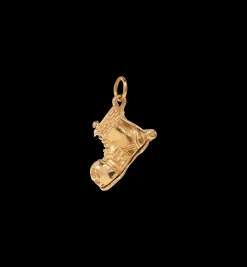 Vintage Old Women In The Shoe Charm
