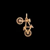 Vintage Out and About Bicycle Charm
