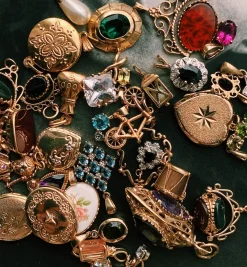 Vintage Out and About Bicycle Charm