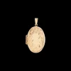 Vintage Oval Gilded Memory Locket