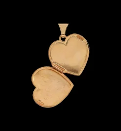 Vintage Paisley Heart Locket