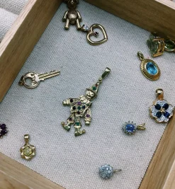 Vintage Pierrot Charm