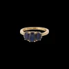 Vintage Saphire Trilogy Ring