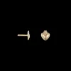 Whimsical Love Piercing Front 14K